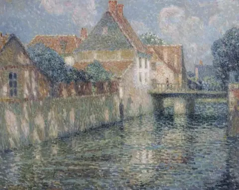 O Canal na Primavera de 1912