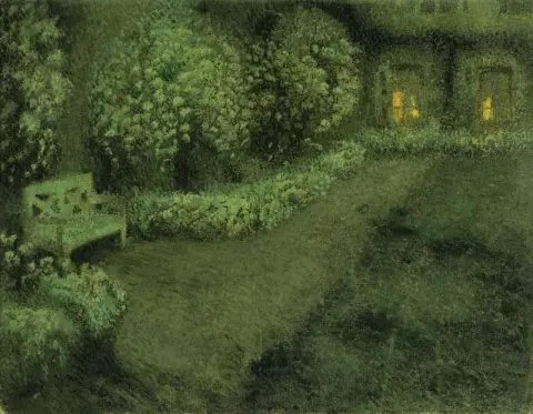 O Jardim Branco ao Luar Godefroy Ca. 1925-30