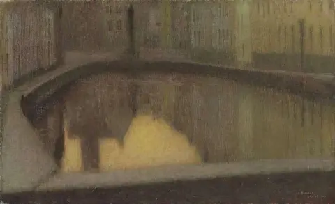 O Espelho Bruges 1900