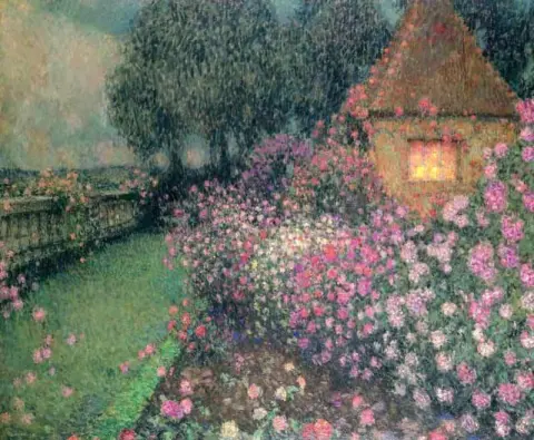 O Pavilhão do Gerberoy Rose Garden 1931