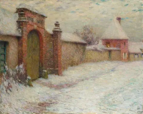 O Portal de Neve Gerberoy 1904