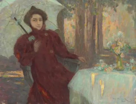赫蒙夫人肖像 1896