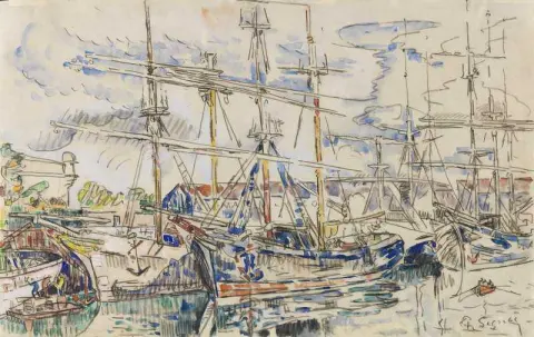 Saint-malo Les Terre-neuvas Ca. 1928