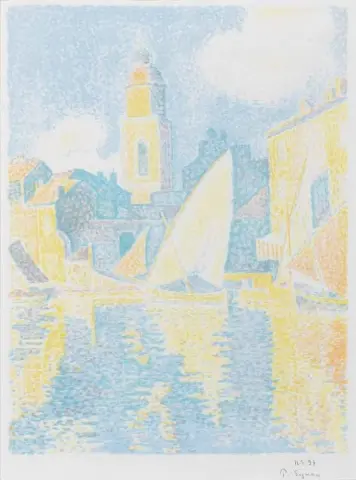 Saint-tropez. Le Port 1897-98