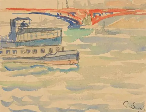 Scene De Bateaux