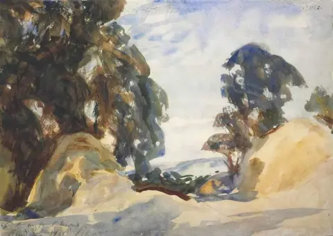 有树的风景 1901