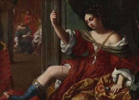 Portia såret låret 1657-58