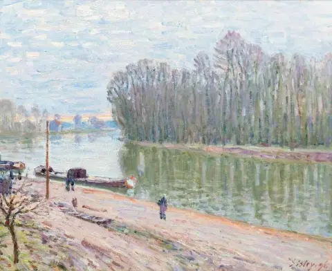 洛洛早晨效应的银行 1896