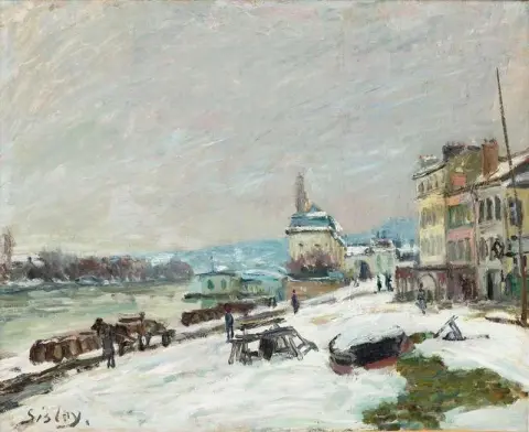 冬季马尔利雪效果 1876