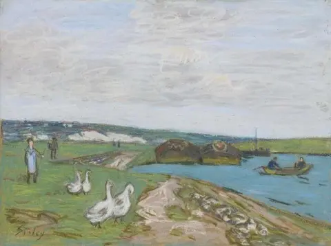 《雁》，约 1897 年