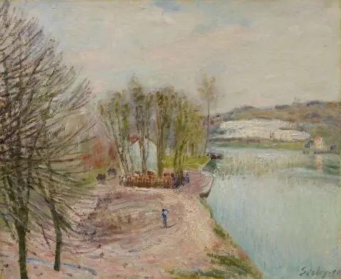 卢永河畔莫雷 1890