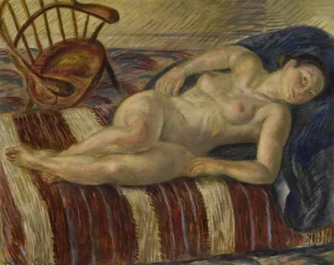 Desnudo y silla Windsor 1929