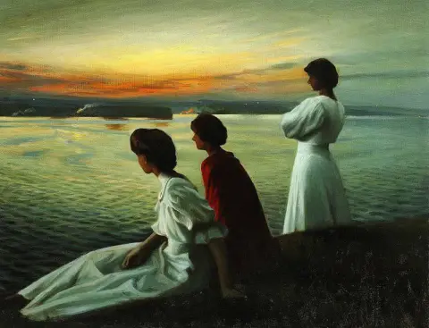 仲夏夜，约 1908 年