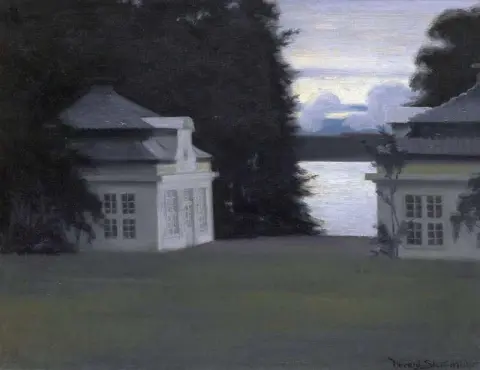 弗雷登斯堡皇家花园的隐士馆 (Eremitage Pavilion)