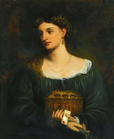 Pandora circa 1865