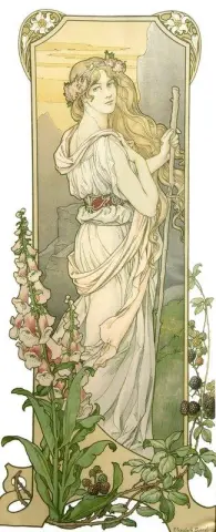 Flor das montanhas por volta de 1903