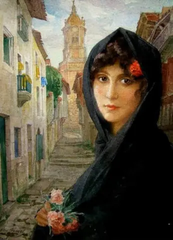 A jovem de Fontainebleau