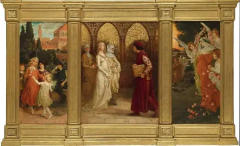 Cenas de La Vita Nuova, de Dante Alighieri