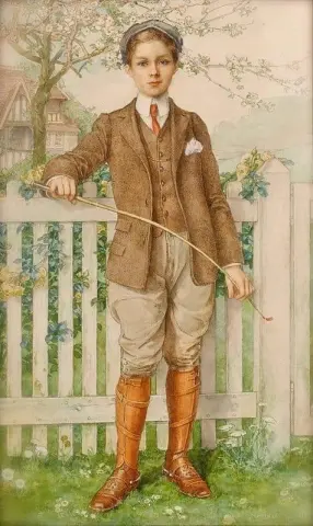 Jovem escudeiro