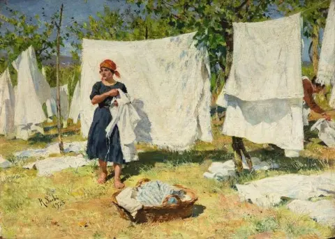 Vaskedamer 1923