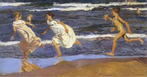 해변을 따라 달리다 1908