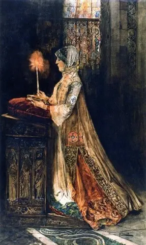 1888년경의 기도