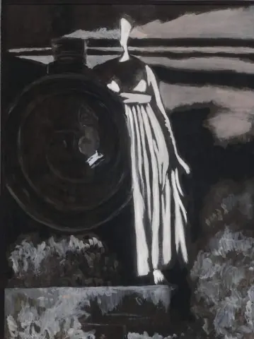 Dawn. Woman And Locomotive 1925