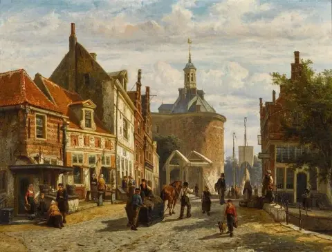 Зюйдерспуй с Дроммедарис Энхуизен 1866 г.
