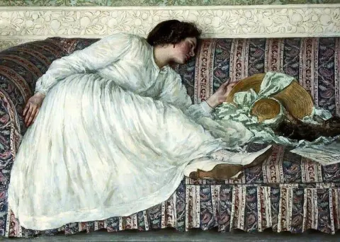 El vestido de muselina 1910