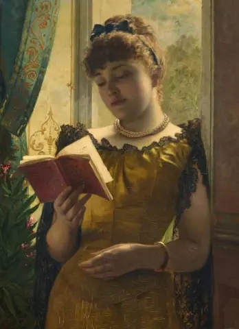 A Girl Reading