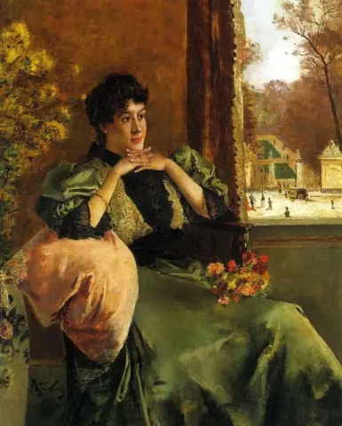 Femme Pensive Pres D Une Fenetre