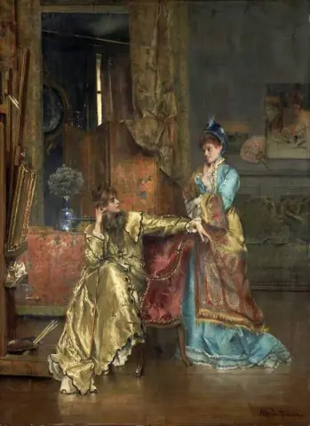 The Visit Ca. 1870