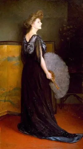 夫人的肖像弗朗西斯·斯坦顿·布莱克 1908
