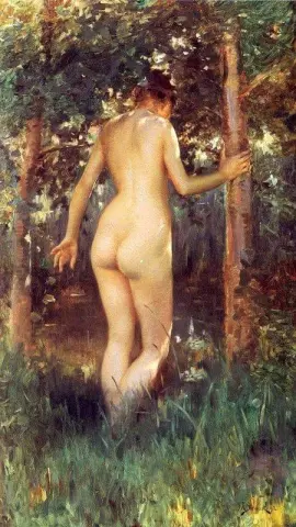 裸体女人研究 1892
