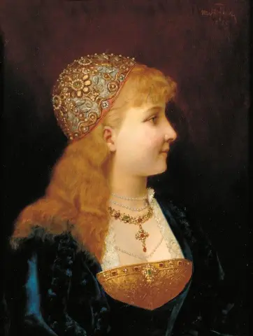 少妇侧影 1889