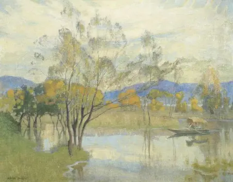 洛迦诺湖，加利福尼亚州，1920 年