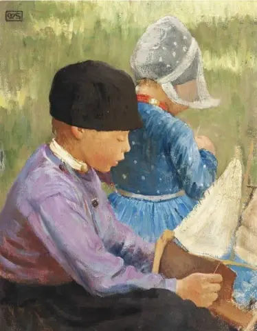 年轻的造船者，约 1899 年
