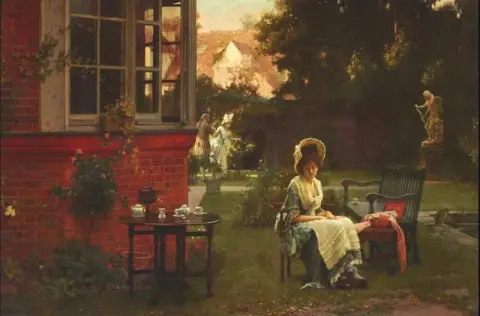 In de schaduw 1879