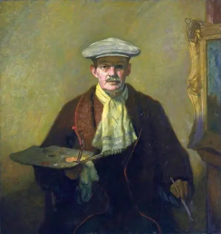 自画像 1919