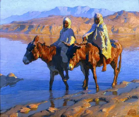 Crossing The Wadi