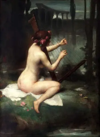 하프 연주자 1913