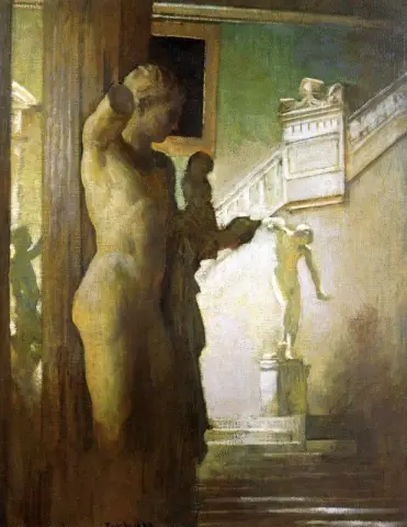 Interior Of The Corcoran Gallery Of Art Ca. 1926