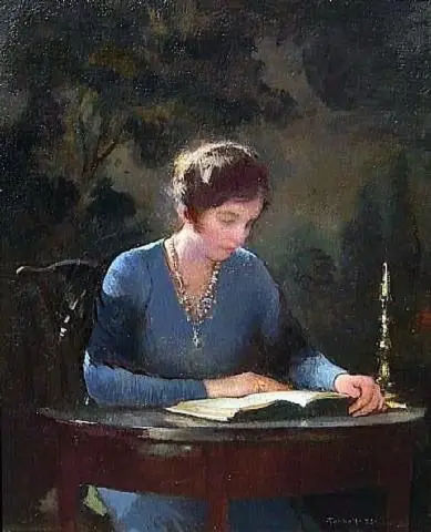 Mary Reading 1933