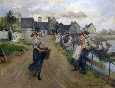 На набережной 1914