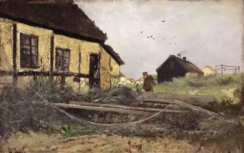 어부 Soren Thy S House. 스카겐. 1879년