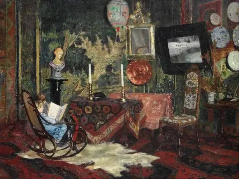 Interior Fra Grini Gard 1887