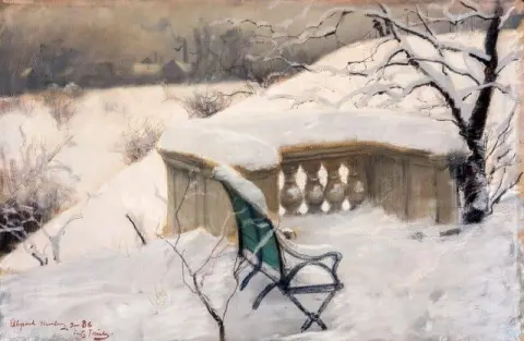 Paisagem de neve 1886
