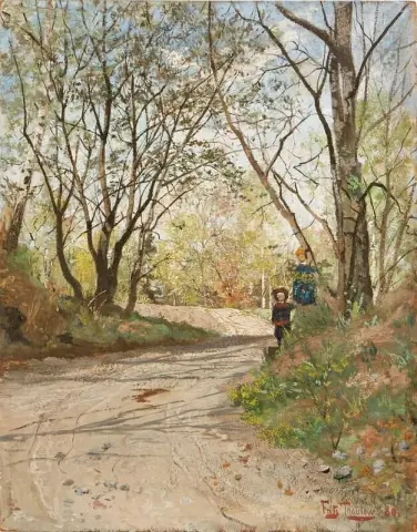 Solskinsdag Bygdoy 1880