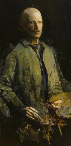 自画像约 1919 年