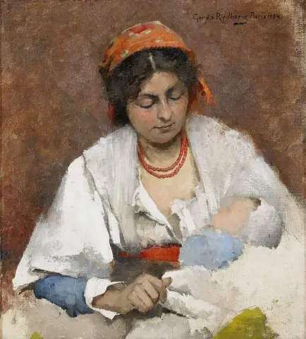 På modet 1884